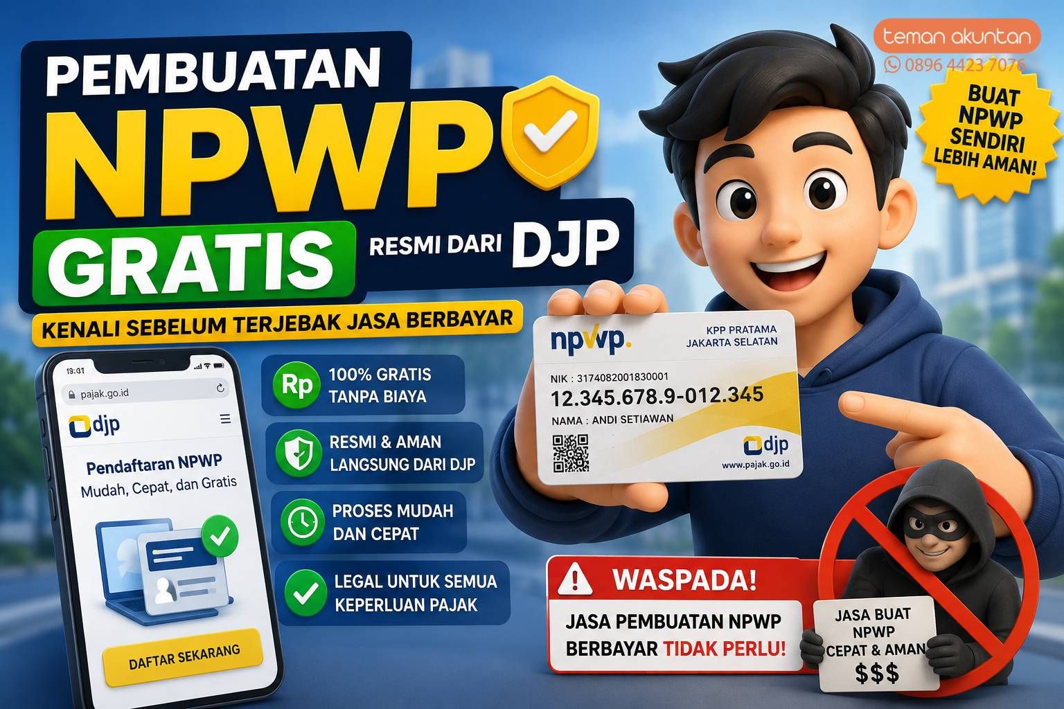 biaya-pembuatan-npwp-umkm-gratis