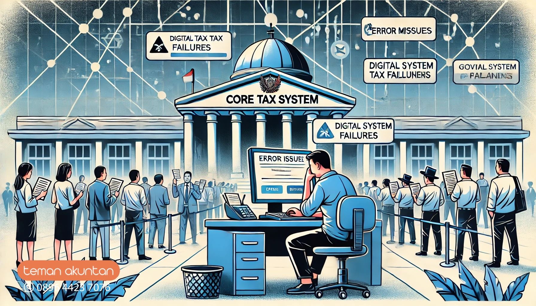 Masalah pada Sistem Pajak Core Tax di Indonesia