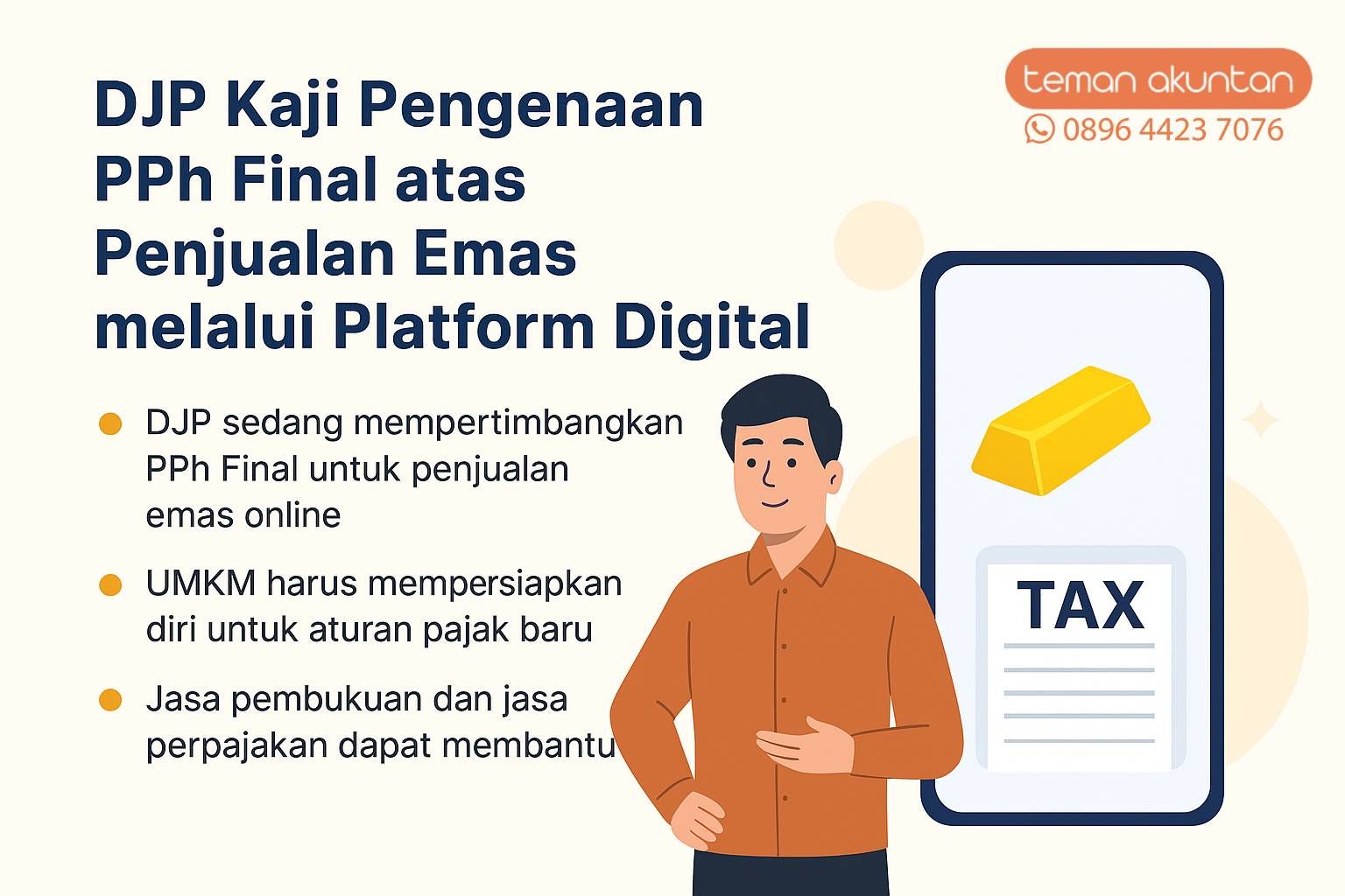 djp-kaji-pengenaan-pph-final-penjualan-emas-platform-digital