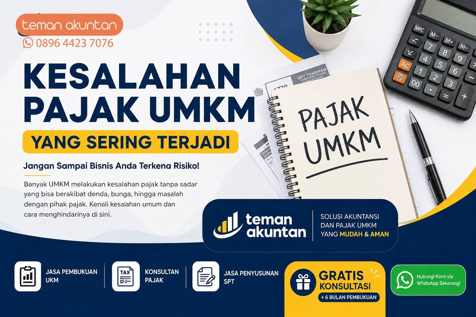 Kesalahan Pajak UMKM yang Sering Terjadi dan Cara Menghindarinya