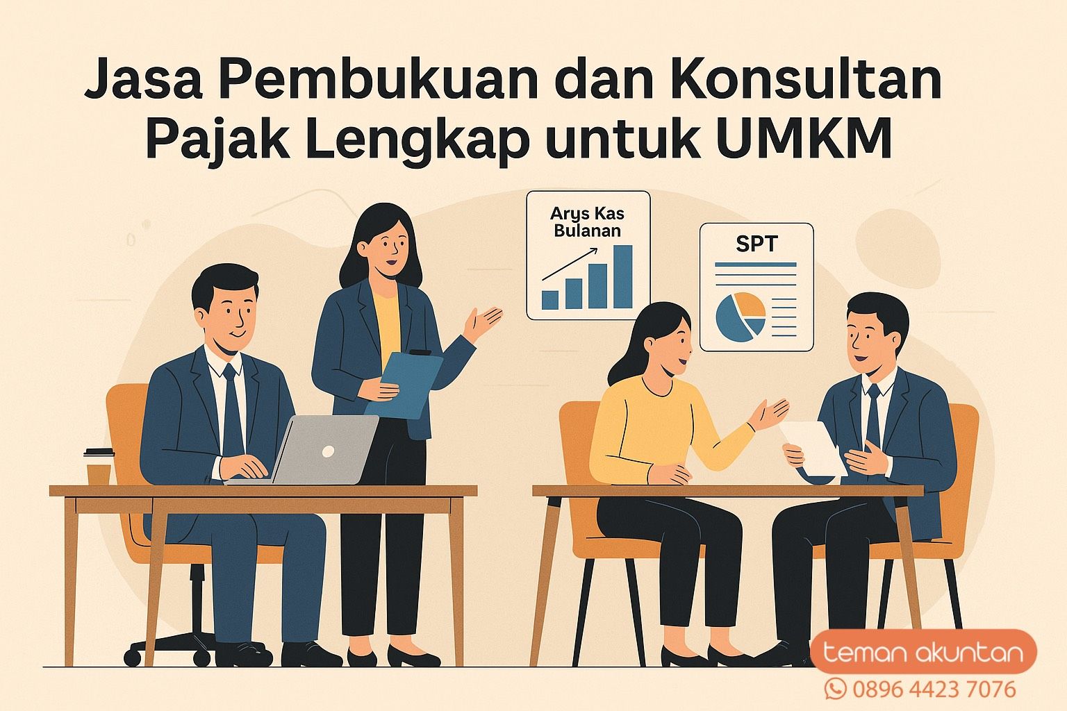 Jasa Pembukuan dan Konsultan Pajak Lengkap untuk UMKM