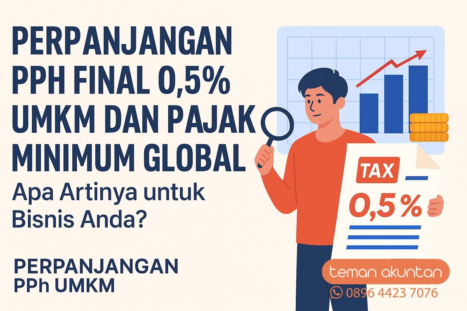 Perpanjangan PPh Final UMKM dan Pajak Minimum Global - Apa Artiannya untuk Bisnis Anda